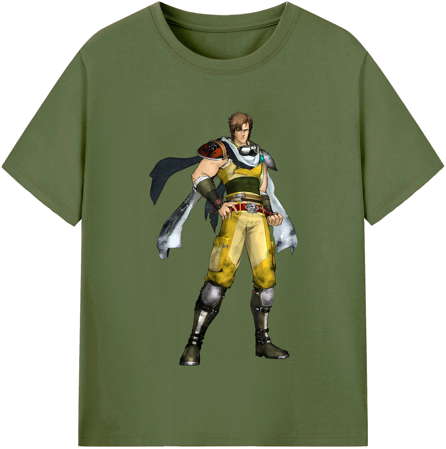 （画像用） 北斗の拳 Fist of the North Star 綿100％半袖Tシャツ（フロントプリント）